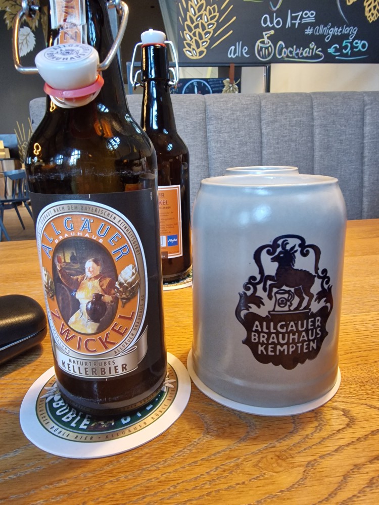 Allgäuer Brauhaus Zwickel Naturtrübes Kellerbier
